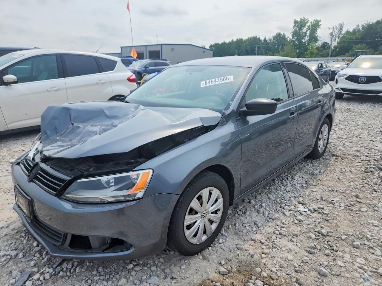 2014 VOLKSWAGEN JETTA BASE | 3VW1K7AJXEM444681 | UPCARS