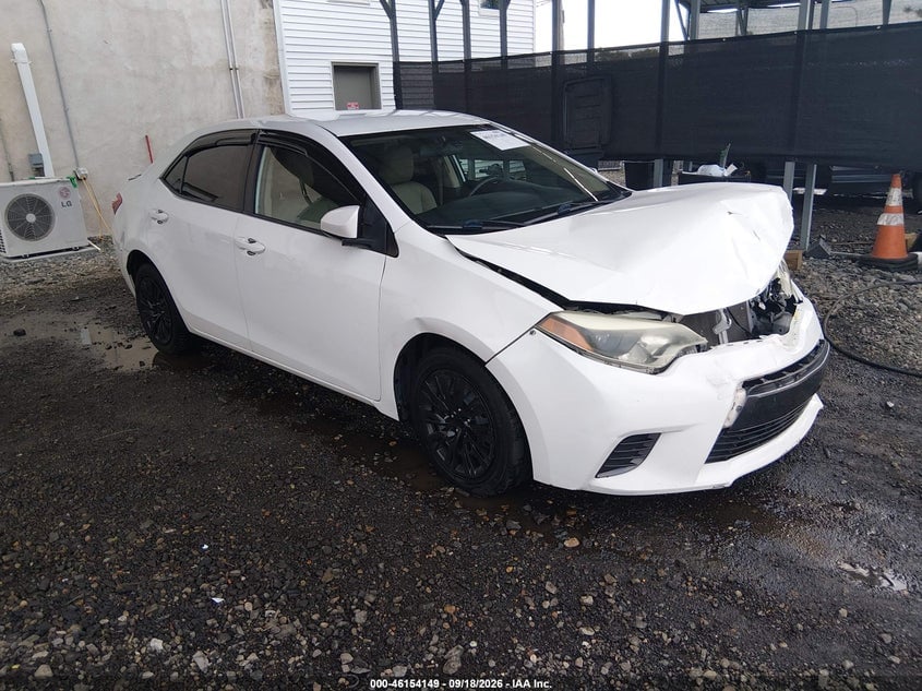 2015 TOYOTA COROLLA LE | 2T1BURHE4FC325427 | UPCARS