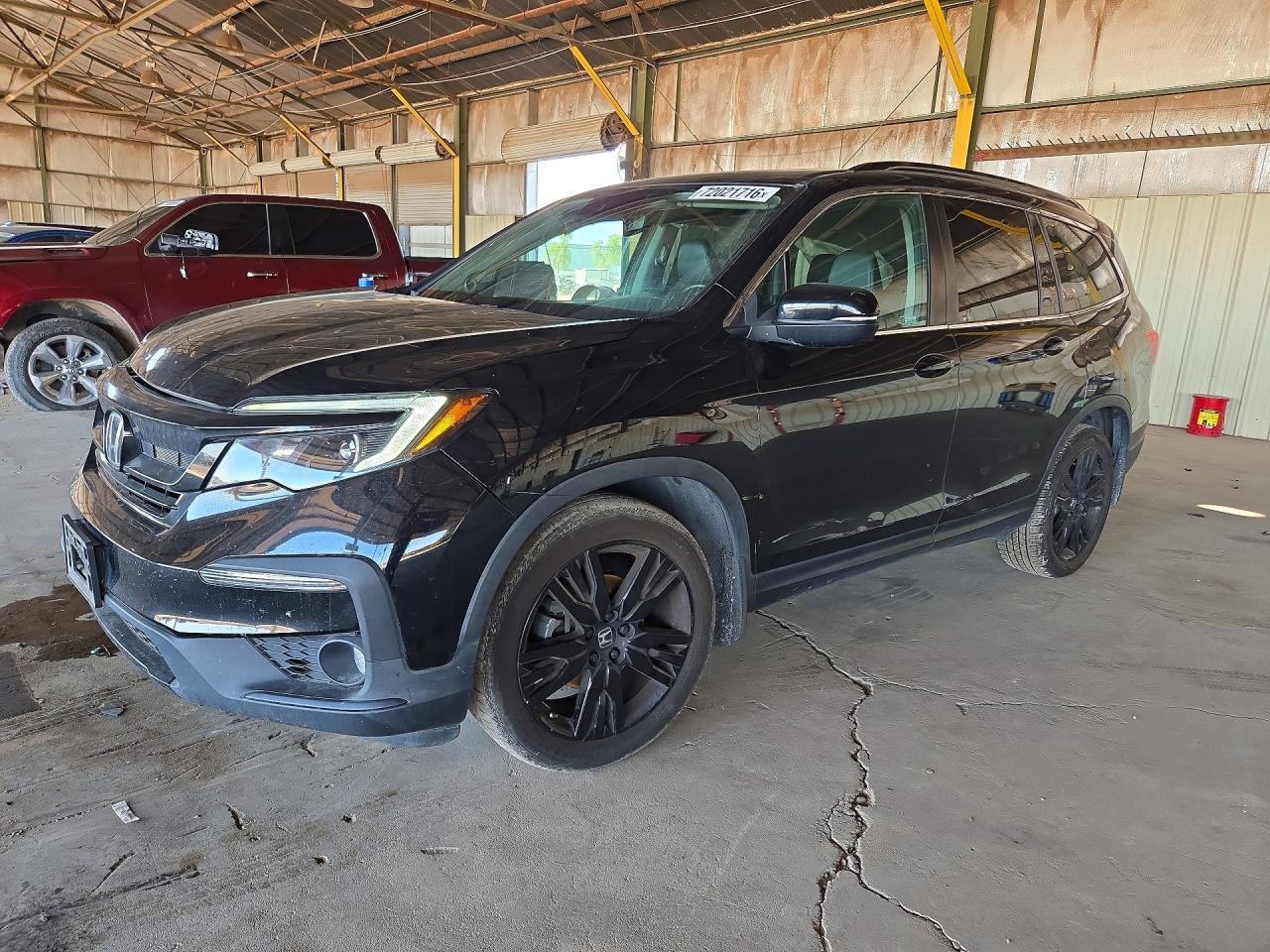 2022 HONDA PILOT SE | 5FNYF5H28NB021448 | UPCARS