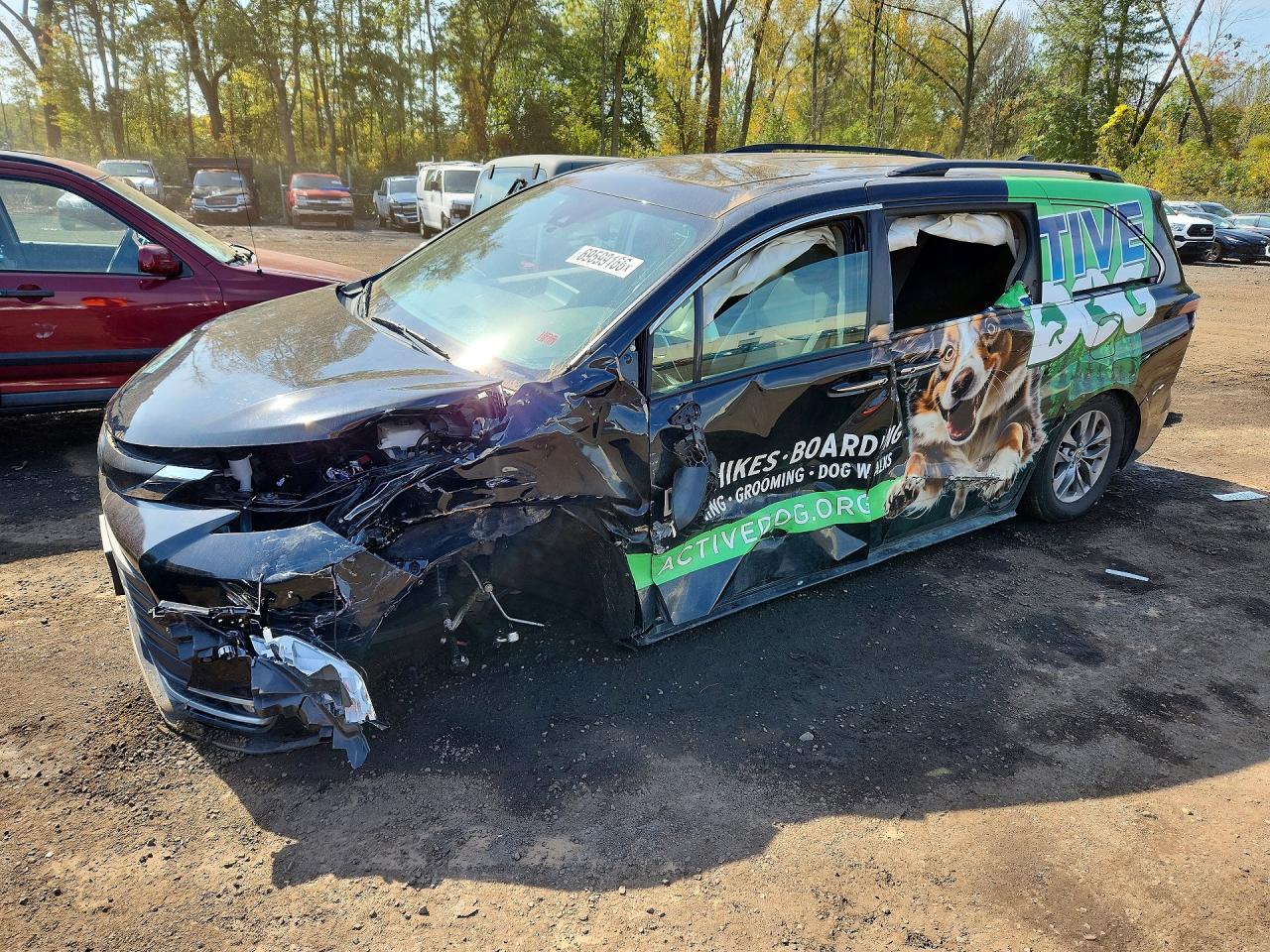 2022 TOYOTA SIENNA XLE | 5TDYSKFC0NS054445 | UPCARS