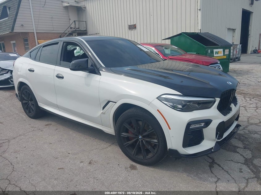 2021 BMW X6 XDRIVE40I | 5UXCY6C00M9G01948 | UPCARS