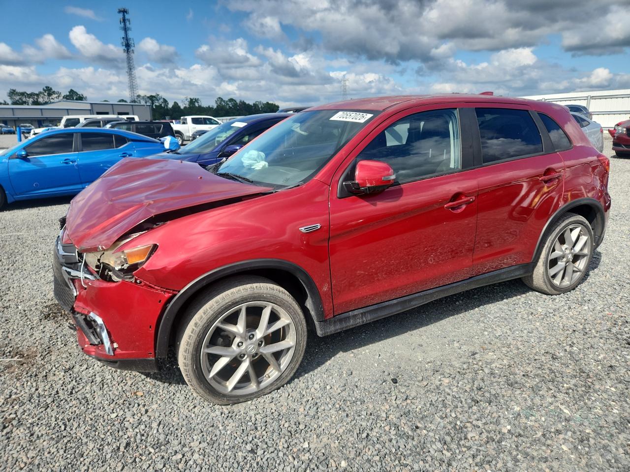 2018 MITSUBISHI OUTLANDER ES | JA4AP3AU7JU001573 | UPCARS