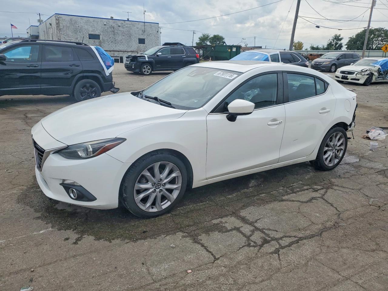 2014 MAZDA 3 GRAND TOURING | JM1BM1W36E1105860 | UPCARS