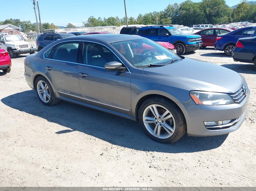 2013 VOLKSWAGEN PASSAT 2.0L TDI SEL PREMIUM | 1VWCN7A37DC151709 | UPCARS