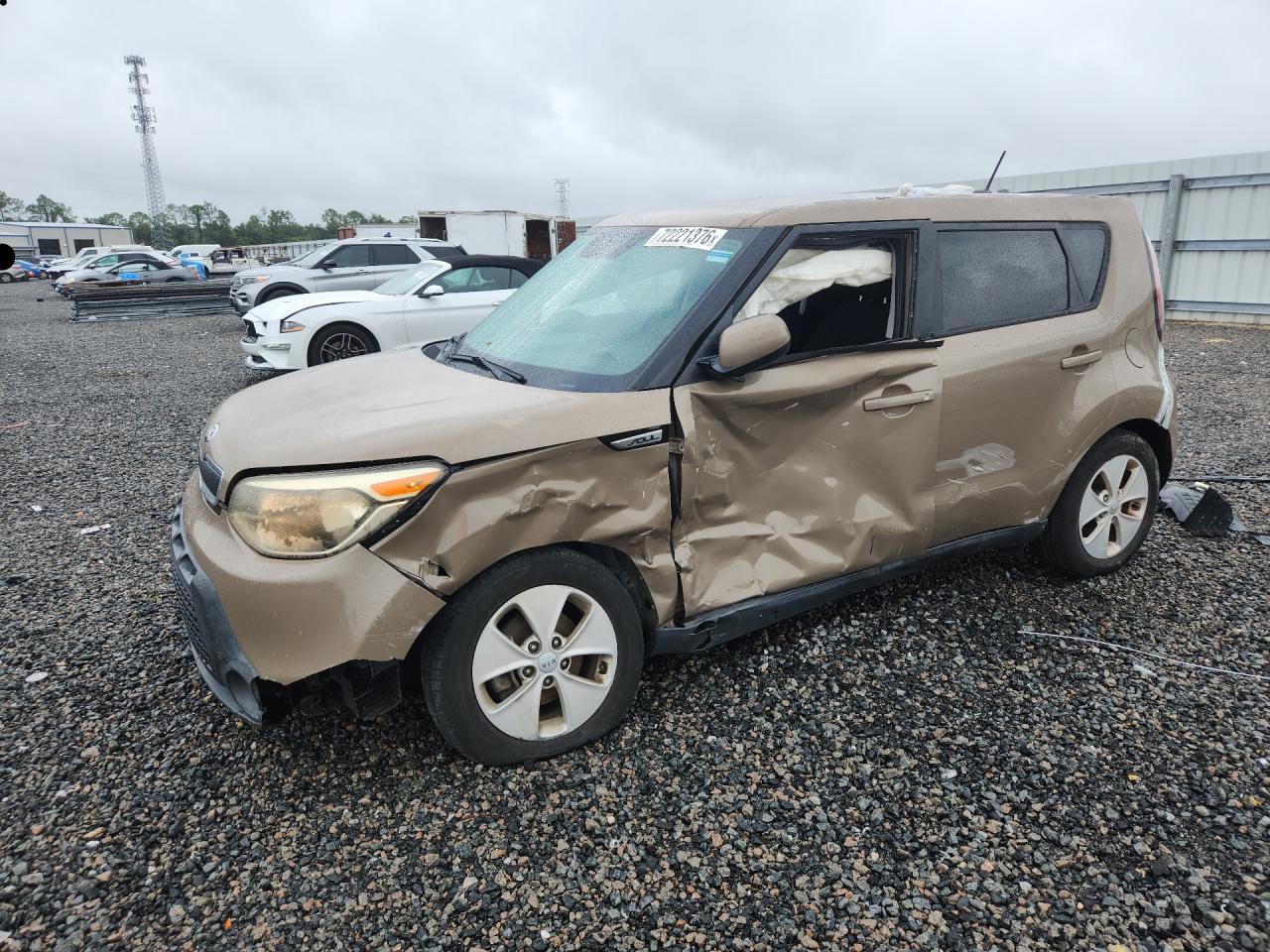 2015 KIA SOUL BASE | KNDJN2A20F7113741 | UPCARS