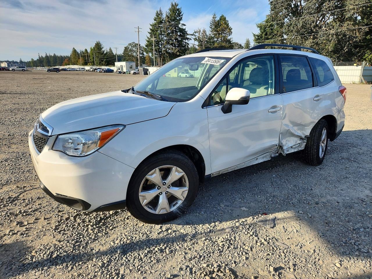 2014 SUBARU FORESTER 2.5I TOURING | JF2SJAMC4EH532393 | UPCARS