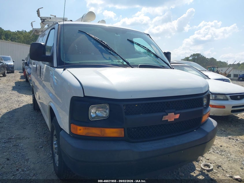 2015 CHEVROLET EXPRESS 2500 WORK VAN | 1GCWGFCFXF1100473 | UPCARS