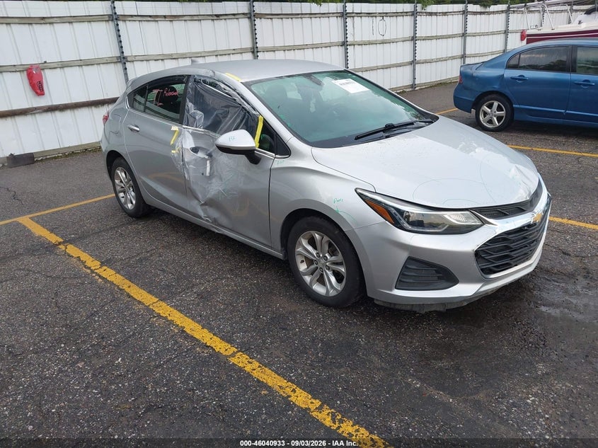 2019 CHEVROLET CRUZE LT | 3G1BE6SM1KS536506 | UPCARS