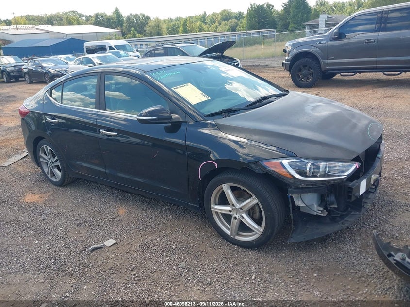 2017 HYUNDAI ELANTRA LIMITED | KMHD84LF0HU201432 | UPCARS