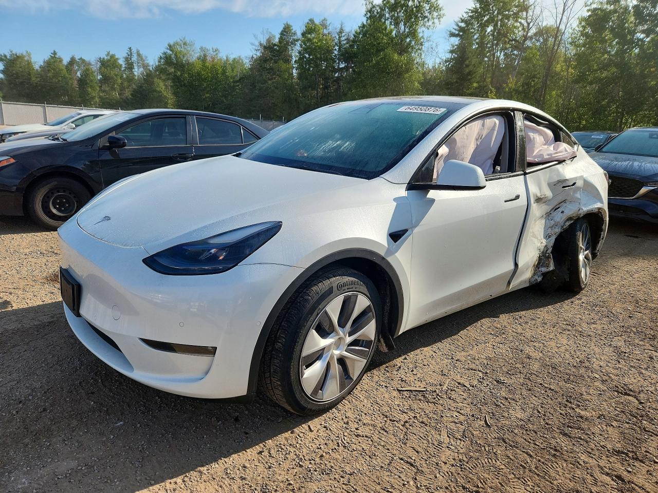 2022 TESLA MODEL Y | 7SAYGDEE4NF564935 | UPCARS