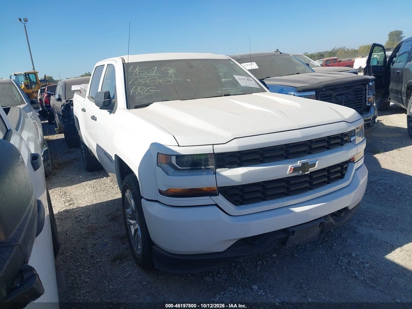 2018 CHEVROLET SILVERADO 1500 CUSTOM | 3GCPCPEC9JG462538 | UPCARS