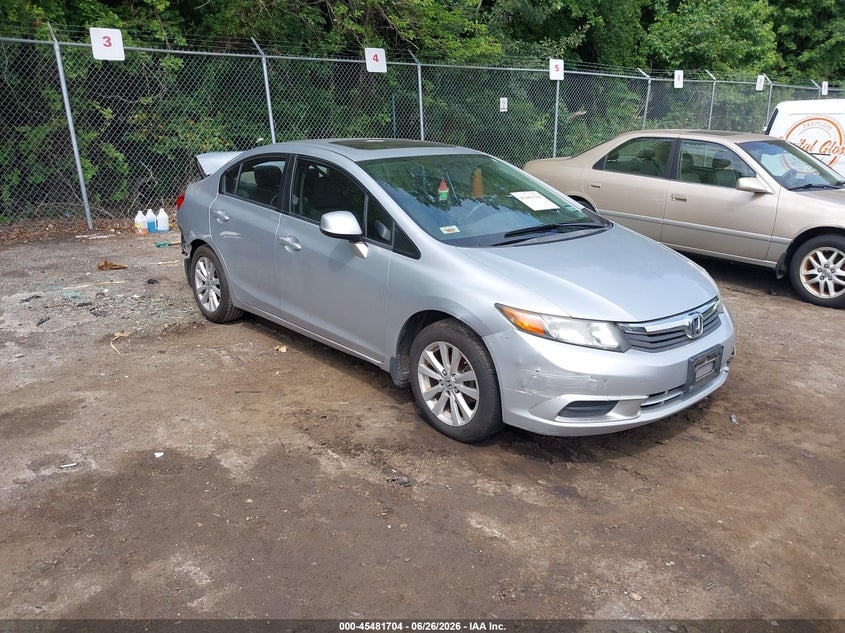 2012 HONDA CIVIC EX-L | 2HGFB2F99CH528188 | UPCARS