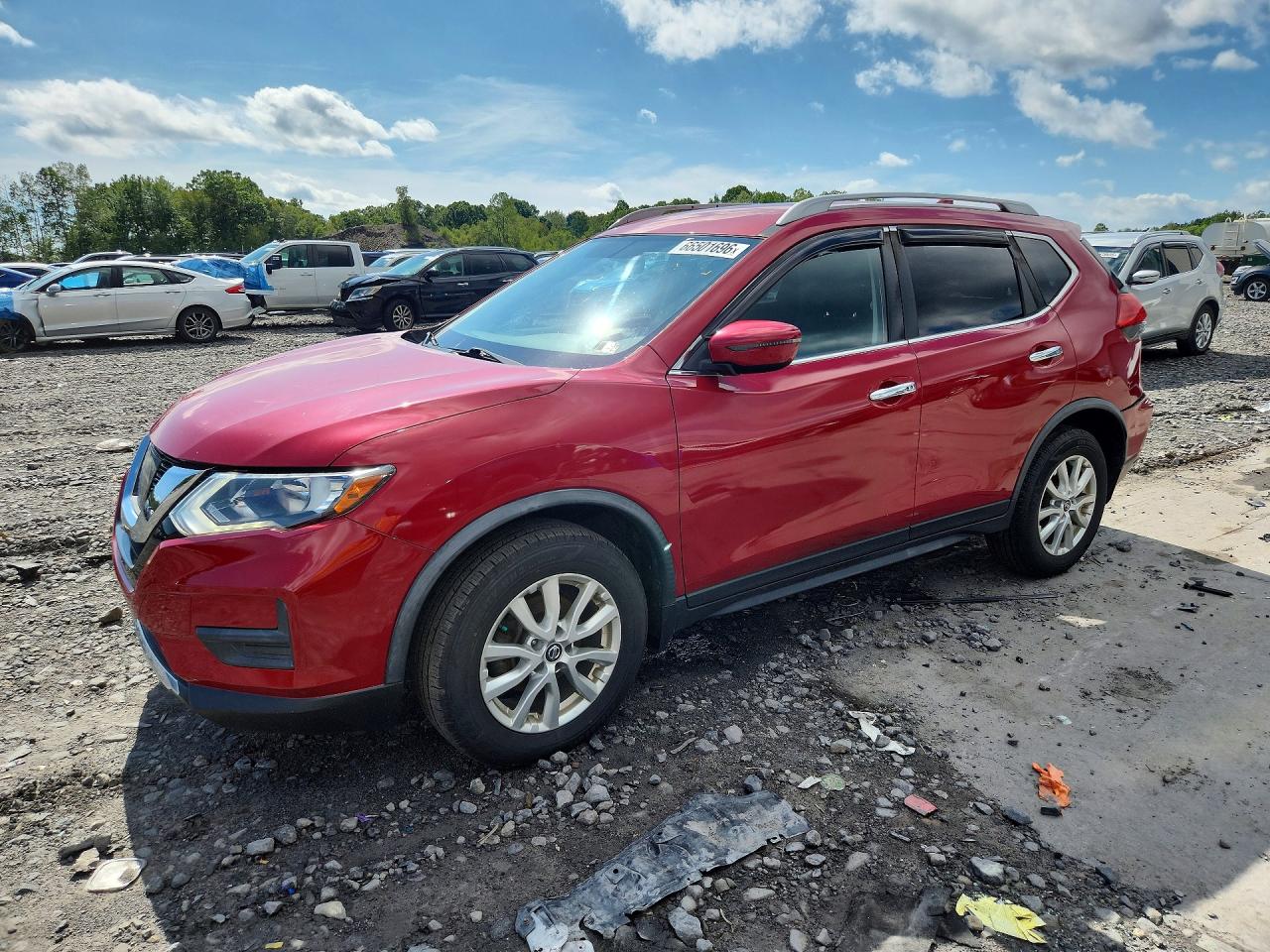 2017 NISSAN ROGUE SV | JN8AT2MV5HW281173 | UPCARS