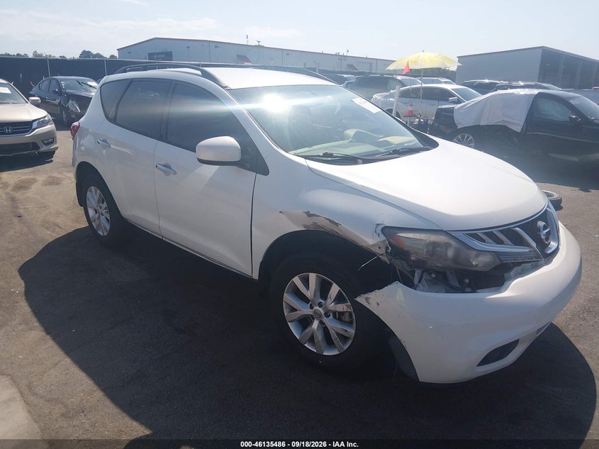2013 NISSAN MURANO SV | JN8AZ1MU2DW204111 | UPCARS