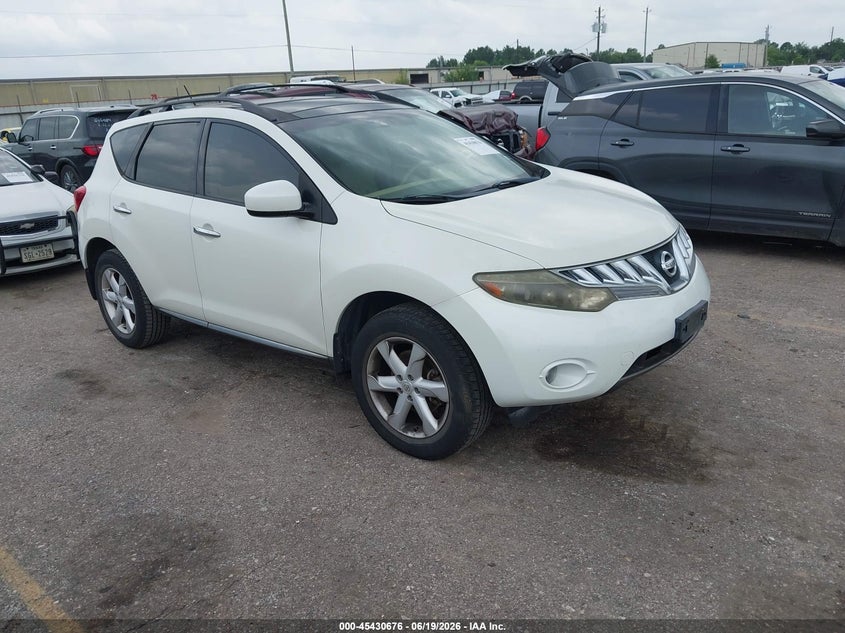 2009 NISSAN MURANO SL | JN8AZ18U69W024356 | UPCARS
