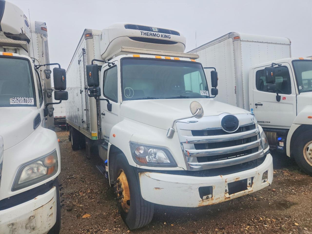 2018 HINO 338 REFRIGERATED BOX TRUCK | 5PVNV8JV9J4S57894 | UPCARS