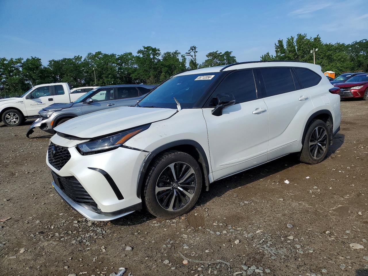 2022 TOYOTA HIGHLANDER SPORT | 5TDJZRBH6NS200855 | UPCARS