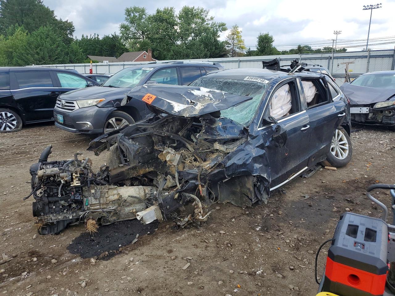 2017 AUDI Q5 PREMIUM | WA1C2AFP4HA049820 | UPCARS