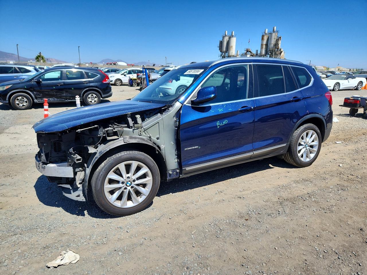 2013 BMW X3 XDRIVE28I | 5UXWX9C57D0D05987 | UPCARS