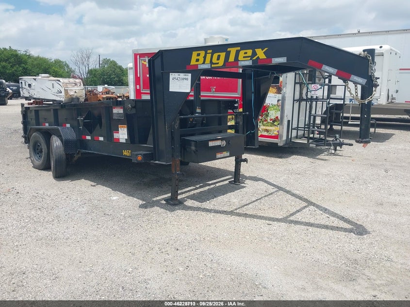 2025 BIG TEX TRAILER CO INC GOOSENECK DUAL AXLE | 16V3D2223S5400592 | UPCARS