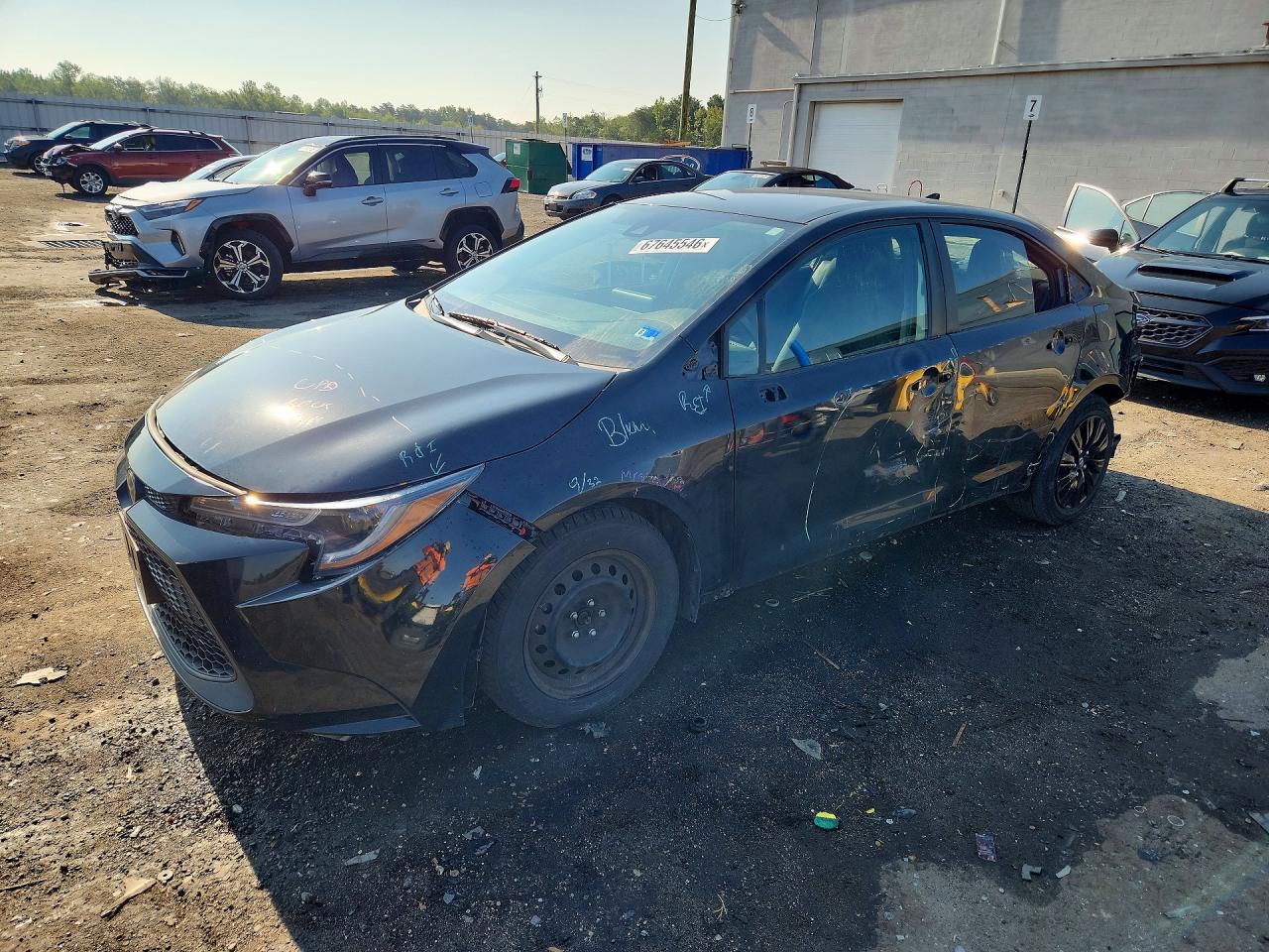 2022 TOYOTA COROLLA LE | 5YFEPMAE8NP351268 | UPCARS