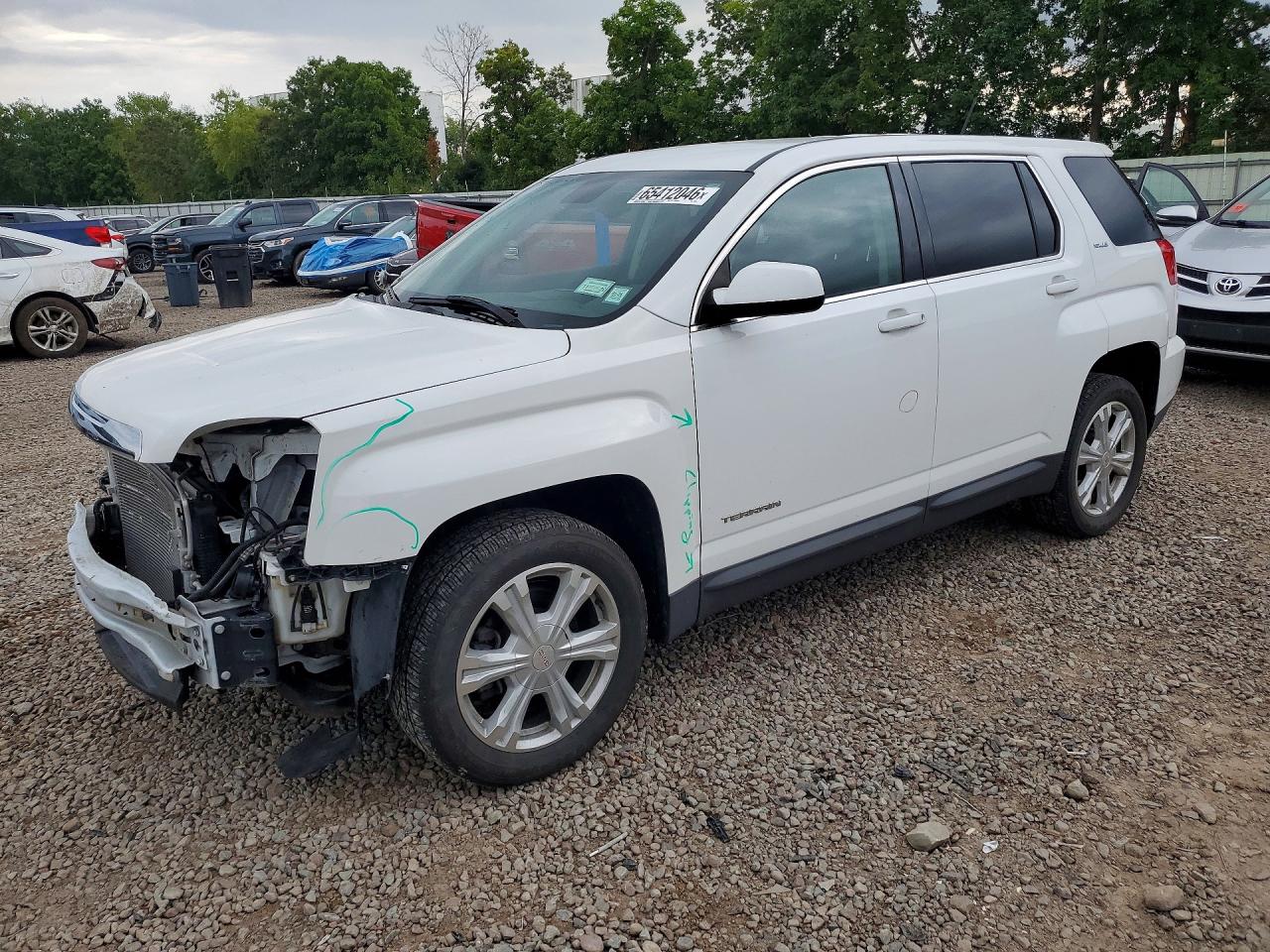 2017 GMC TERRAIN SLE | 2GKALMEK0H6190385 | UPCARS