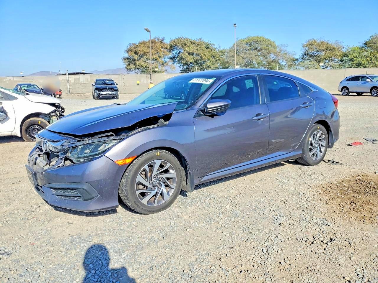 2017 HONDA CIVIC EX | 2HGFC2F79HH535290 | UPCARS