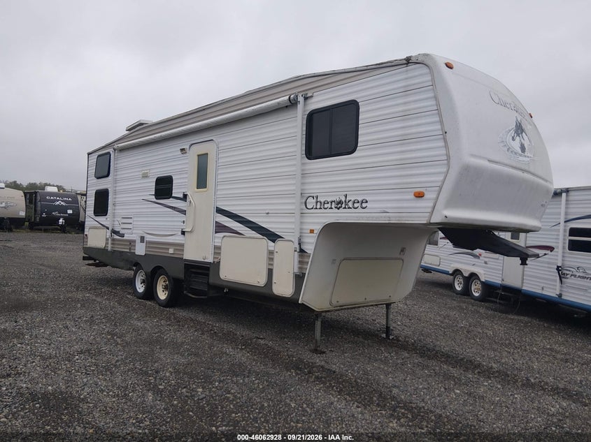 2005 FOREST RIVER CHEROKEE 5TH WHEEL 29FT | 4X4FCKE205P094994 | UPCARS
