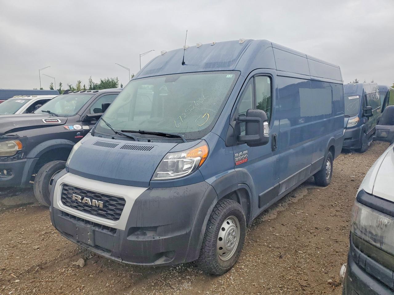 2021 RAM PROMASTER DELIVERY VAN | 3C6FRVJG6ME500919 | UPCARS