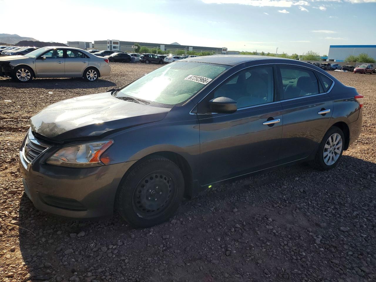2013 NISSAN SENTRA S | 3N1AB7AP6DL623105 | UPCARS
