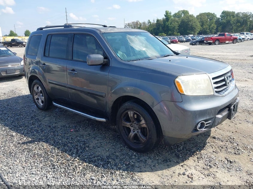 2013 HONDA PILOT EX-L | 5FNYF3H50DB004608 | UPCARS
