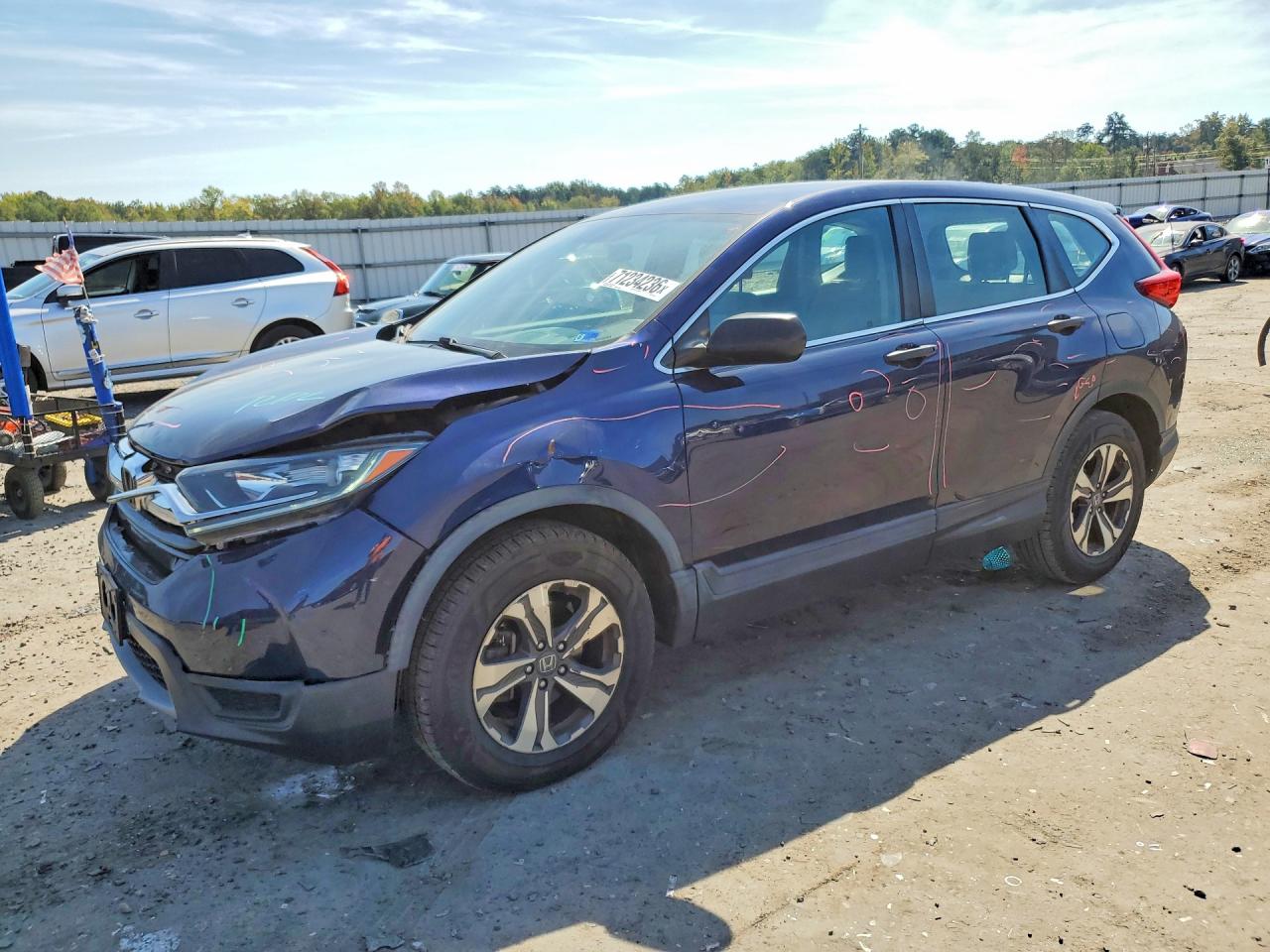 2018 HONDA CRV LX | 2HKRW6H37JH211711 | UPCARS