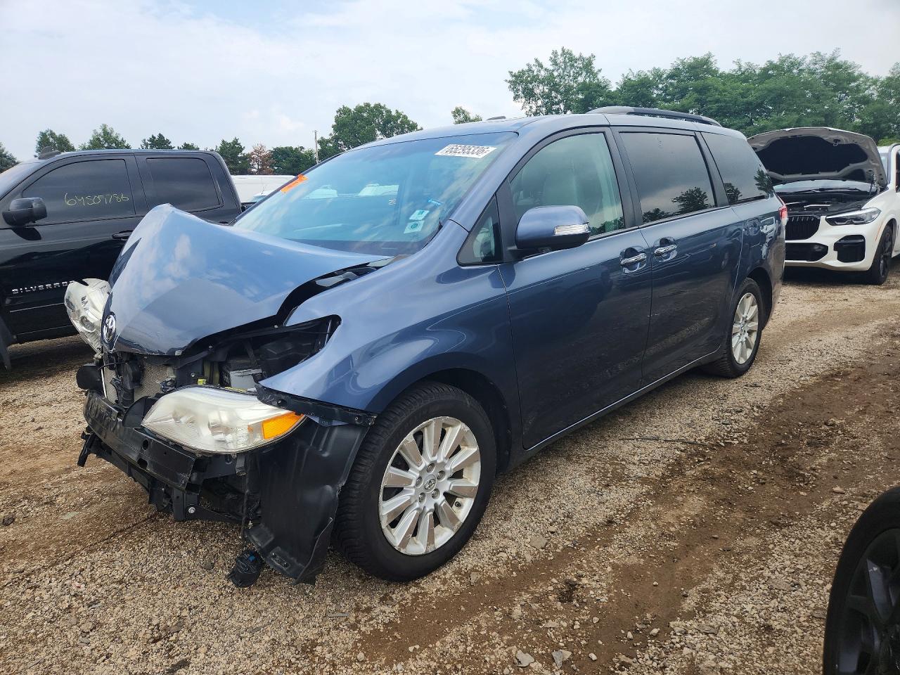 2013 TOYOTA SIENNA LIMITED 7-PASSENGER | 5TDDK3DC1DS056291 | UPCARS