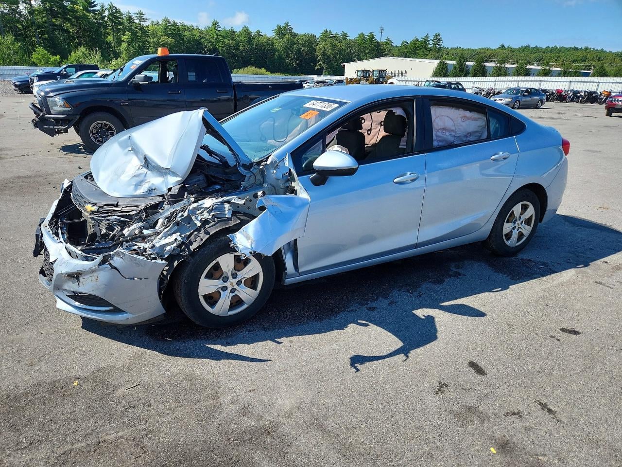 2018 CHEVROLET CRUZE LS | 1G1BC5SM7J7191379 | UPCARS