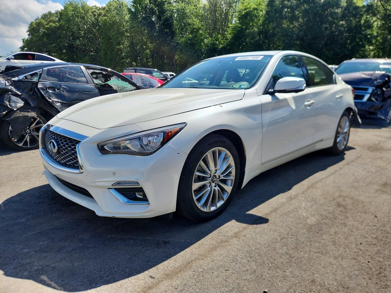 2021 INFINITI Q50 LUXE | JN1EV7BR4MM755729 | UPCARS