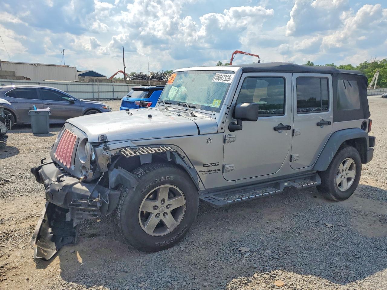 2018 JEEP WRANGLER UNLIMITED SPORT | 1C4HJWDG4JL826215 | UPCARS