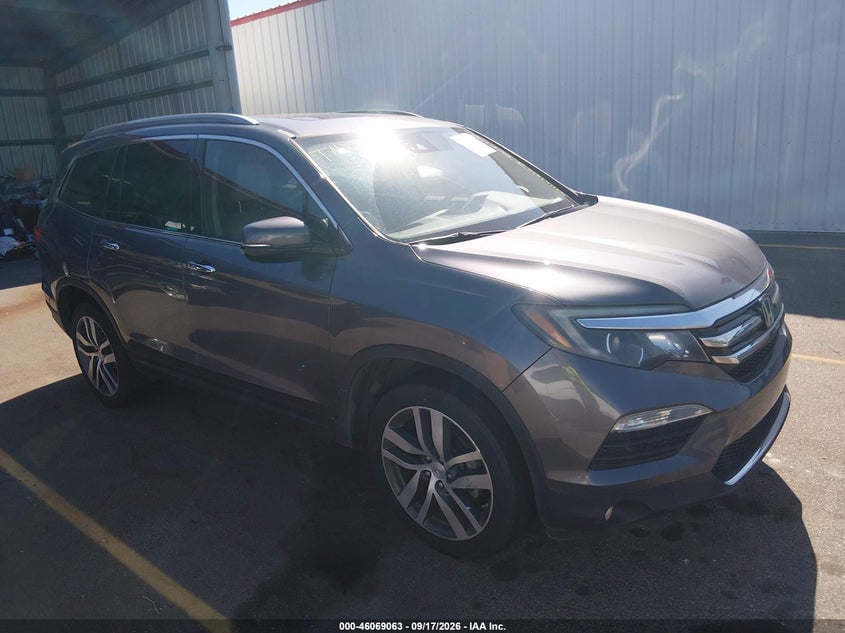 2016 HONDA PILOT ELITE | 5FNYF6H05GB060568 | UPCARS