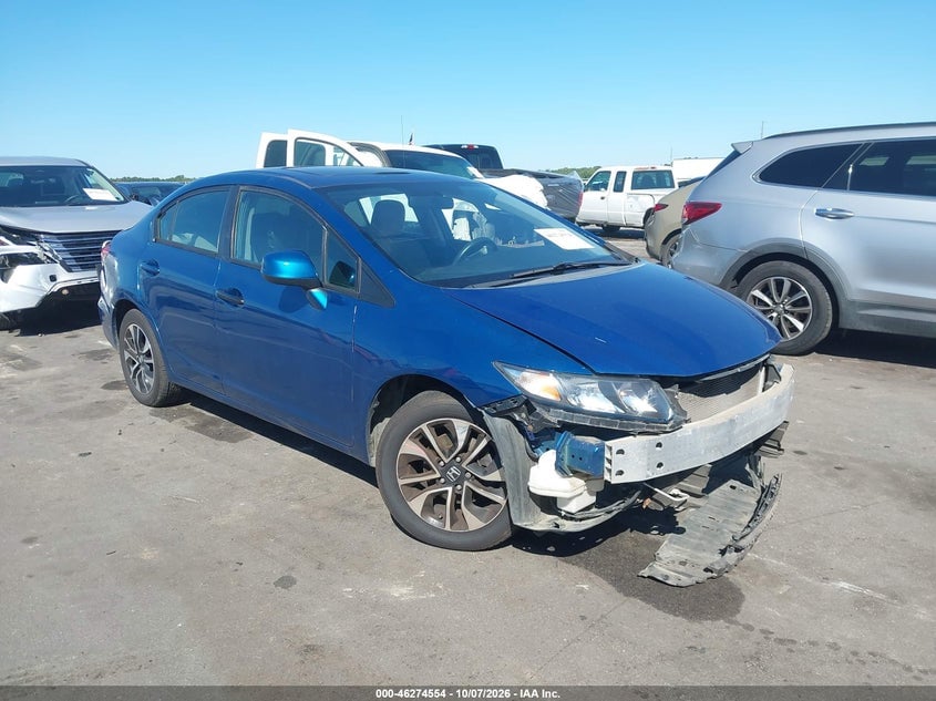 2013 HONDA CIVIC EX | 19XFB2F82DE237597 | UPCARS