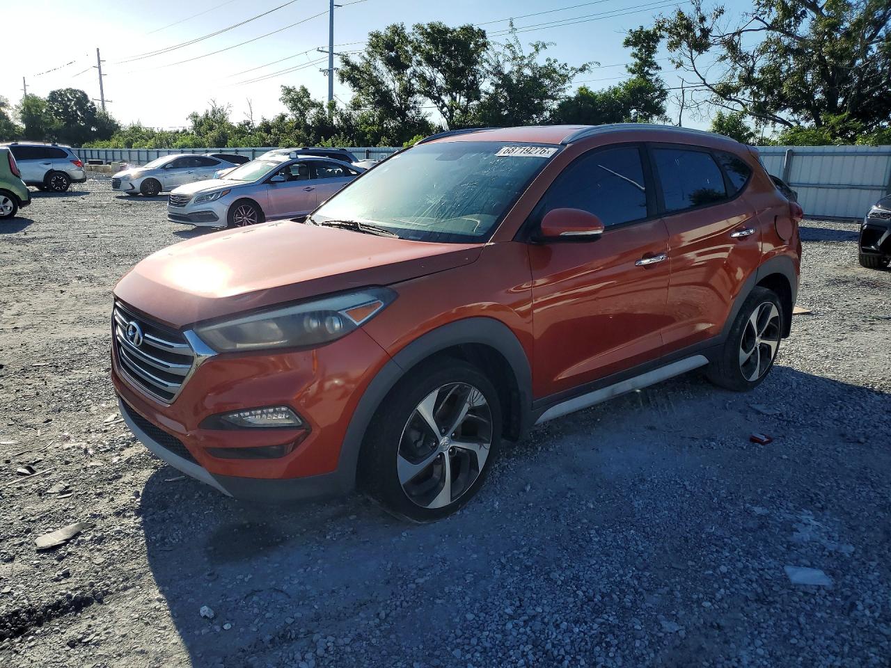 2017 HYUNDAI TUCSON LIMITED | KM8J33A2XHU450879 | UPCARS