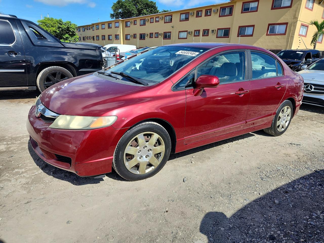 2010 HONDA CIVIC LX | 19XFA1F57AE034400 | UPCARS