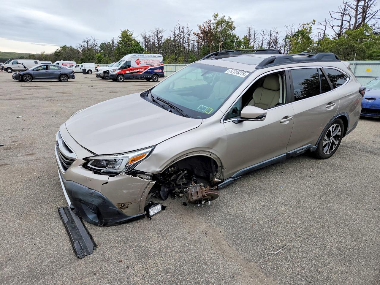2020 SUBARU OUTBACK LIMITED | 4S4BTANC7L3142045 | UPCARS