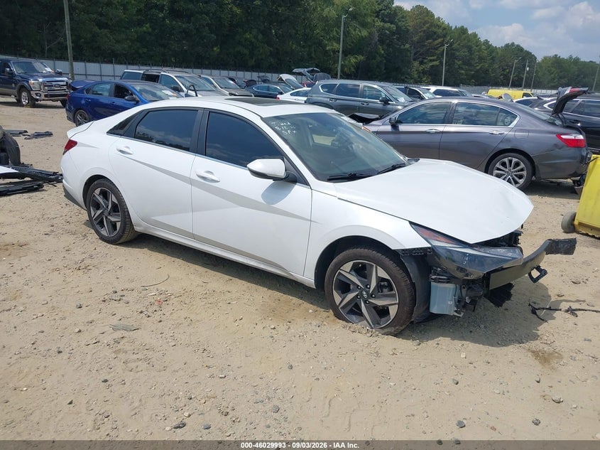2021 HYUNDAI ELANTRA SEL | 5NPLN4AG9MH006275 | UPCARS