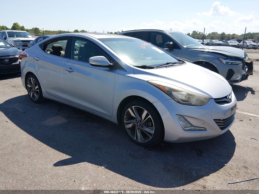 2014 HYUNDAI ELANTRA LIMITED | 5NPDH4AE6EH502825 | UPCARS