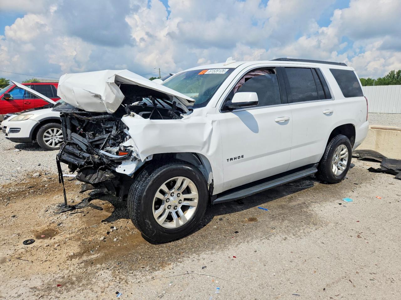 2017 CHEVROLET TAHOE K1500 LS | 1GNSKAKC4HR380474 | UPCARS