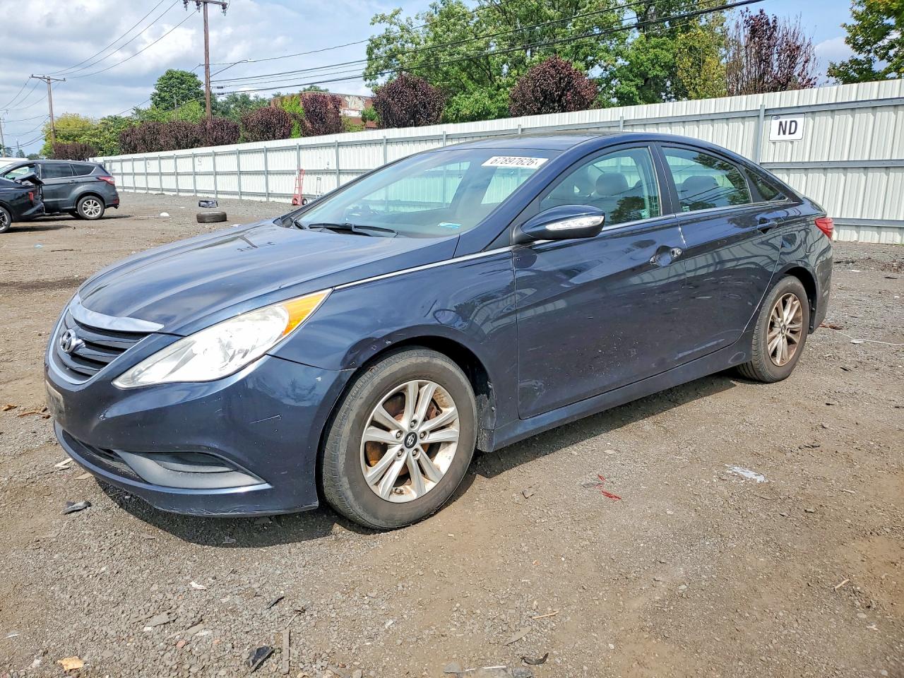 2014 HYUNDAI SONATA GLS | 5NPEB4ACXEH894311 | UPCARS