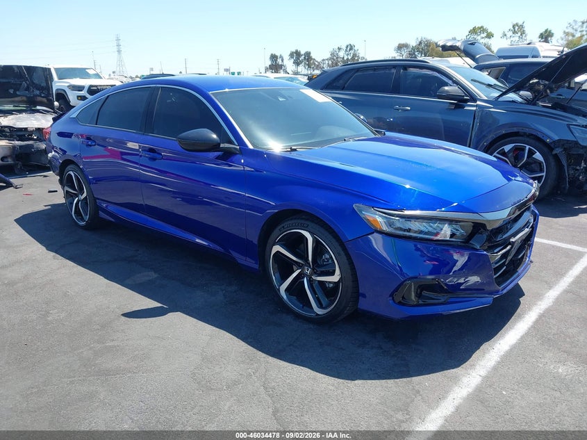 2022 HONDA ACCORD SPORT SPECIAL EDITION | 1HGCV1F47NA091253 | UPCARS