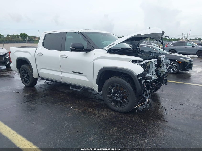 2025 TOYOTA TUNDRA HYBRID LIMITED CREWMAX 6.4' BED | 5TFWC5DB8SX106345 | UPCARS