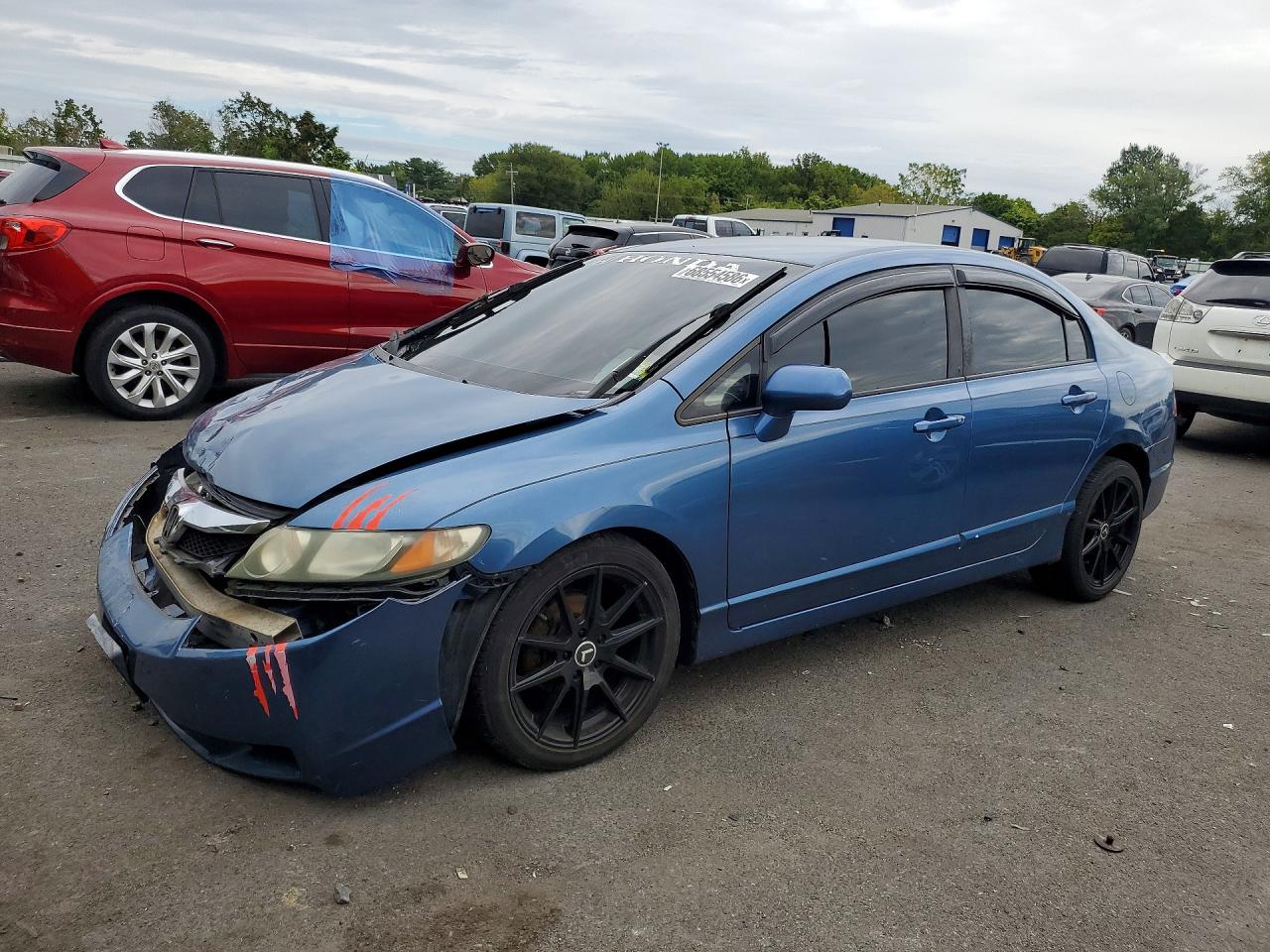 2009 HONDA CIVIC LX | 1HGFA16589L008084 | UPCARS