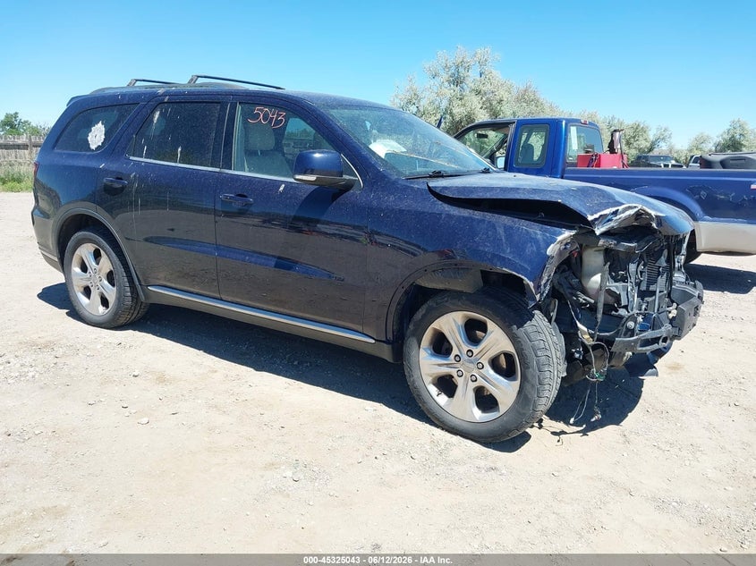 2015 DODGE DURANGO LIMITED | 1C4RDJDG1FC695492 | UPCARS