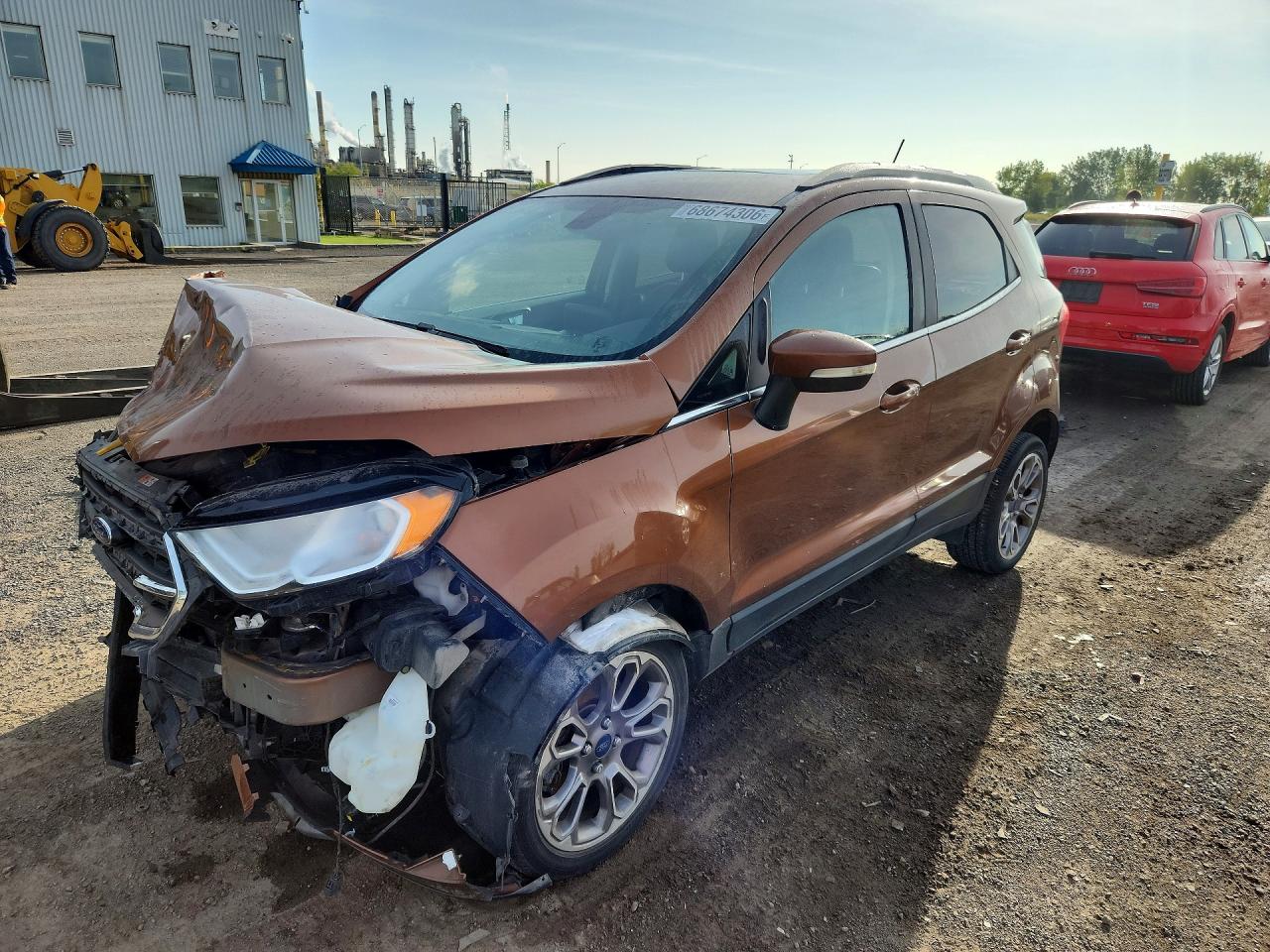 2018 FORD ECOSPOR TITANIUM | MAJ6P1WL3JC245958 | UPCARS